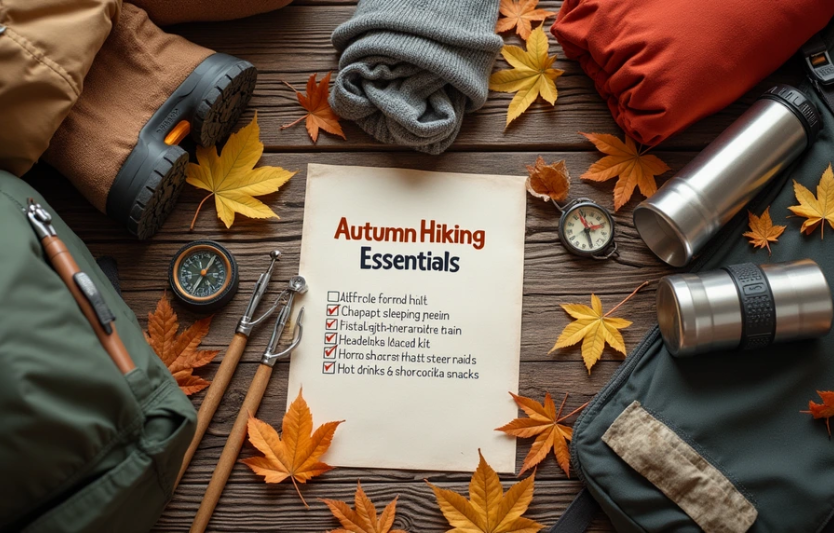 Осіннє спорядження: що потрібно для походів у вересні